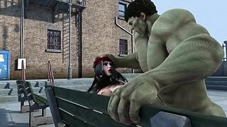 hulk and elektra fucking