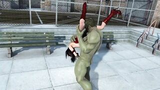 hulk and elektra fucking