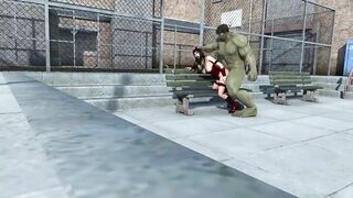 hulk and elektra fucking