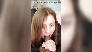 Chubby ex gf swallow