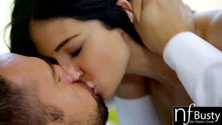 NF Busty - Big Tit Teen Seduces Boss Into Hot Fuck