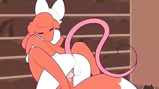 Futa furry fucks in library