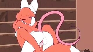 Futa furry fucks in library