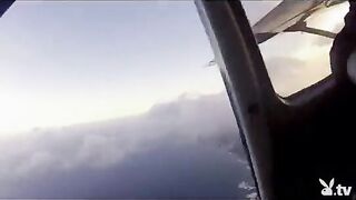 Nude Hot Girls Skydiving!