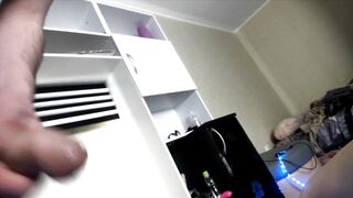 Finnish girl with a tight pussy - first home video