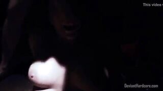 Dahlia Sky rough sex water BDSM
