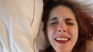Amarna Miller fucking orgasm face