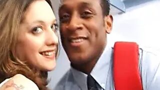 English retro slut gets interracial anal