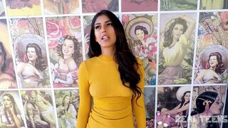 Real Teens - Amatuer latina teen Sophia Leone POV sex