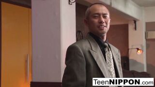 Asian schoolgirl gets punished for starring in porn
