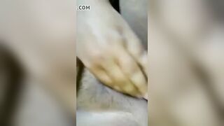 Village girl masturbate her shaved big pussy