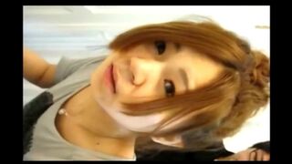 Dirty Chinese college girl's sex video leaekd