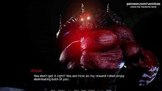 Betrayed | Huge demon with a monster cock fucks two petite angel teens in their small pussies  | My sexiest gameplay moments | Part #11
