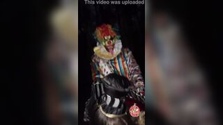 Clown fucks Pawg in the woods