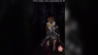 Clown fucks Pawg in the woods