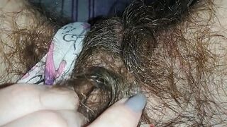 NEW HAIRY PUSSY COMPILATION CLOSE UP GAPING BIG CLIT BUSH BY CUTIEBLONDE