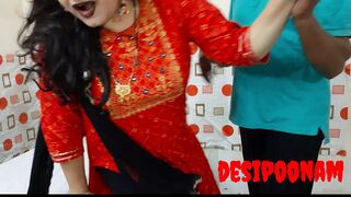Desi Poonam madam fucked hard by peon