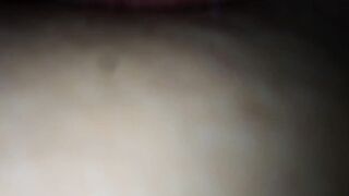 Pussy fucked and covered with sperm
