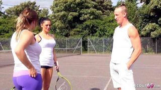 Hot Mom Jess tricked to Fuck by Son's best Friend after Tennis match