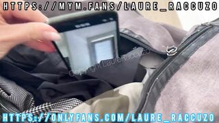 Stranger challenge - UberEats delivery fucks me hard with huge cumshot!