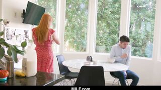 MILF - Giving My Redhead Stepmom The Creampie She Deserves