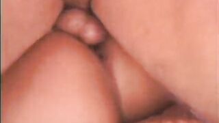 Guy does sixty-nine and plows busty babe next to a forklift