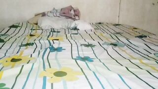 a girl from Tunisia gets up at night to masturbate and screams
