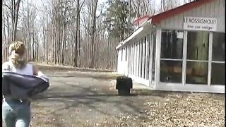 Christine Young Outdoor Blowjob