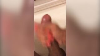 Super hot big booty Trap slut fucking clients and shoot cums