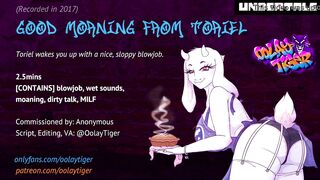 [UNDERTALE] Toriel - Good Morning Blowjob | Erotic Audio Play by Oolay-Tiger