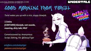 [UNDERTALE] Toriel - Good Morning Blowjob | Erotic Audio Play by Oolay-Tiger