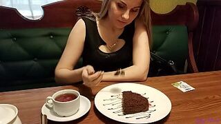 Remote Vibrator In Public Place - Letty Black