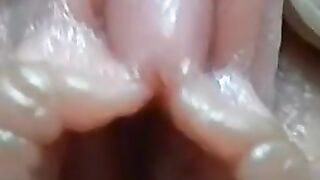 Mature clit close up
