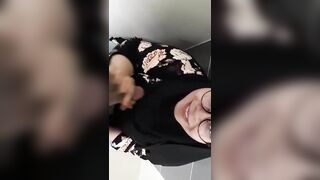Awek Tudung Hitam Sange Di office
