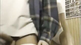 Hot young schoolgirl Jody fucked by big hard cocks