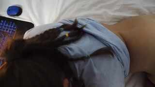Gamer Girl Fucked while Playing WoW
