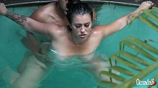 A hot girl making her first videos and we got everything behind the camera - Sophia Wolf - Caroline Moraes - Binho Ted - Tony Tigrao