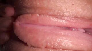 Hot close up pussy masturbation, real teen orgasm
