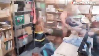 Cute teen shoplifter boned by LP officer