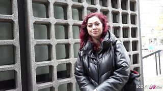 GERMAN SCOUT - REDHEAD TEEN RIA RED PICKED UP FOR A CASTING FUCK IN BERLIN