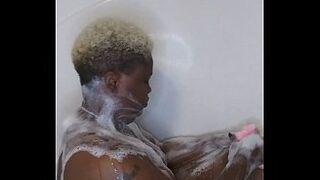Ebony Bath Time