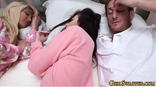 Stepteens faces jizzed