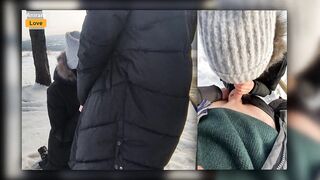A stranger at a ski resort gave me a nice blowjob