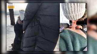 A stranger at a ski resort gave me a nice blowjob