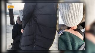 A stranger at a ski resort gave me a nice blowjob