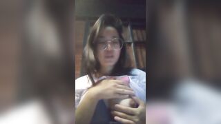 Asian girl at home alone and bored masturbates 16