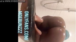 MOE Bunzzz Big Booty Bbw shower fun
