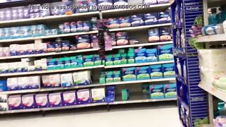 Stalker records Girl in WALMART public! She Has no Panties in PUBLiC