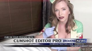 Hot MILF Nurse Professionally Draining A Cock