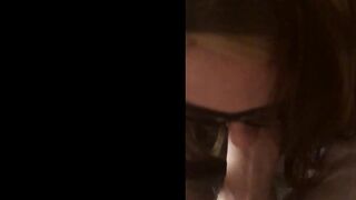Huge White Cock POV Blowjob from My Wife